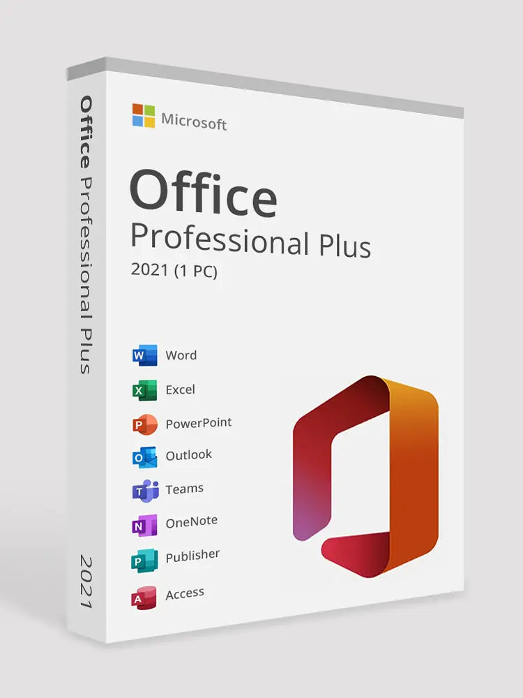 Microsoft Office 2021 Professional Plus (PC) - Digital delivery - English - Microsoft Account